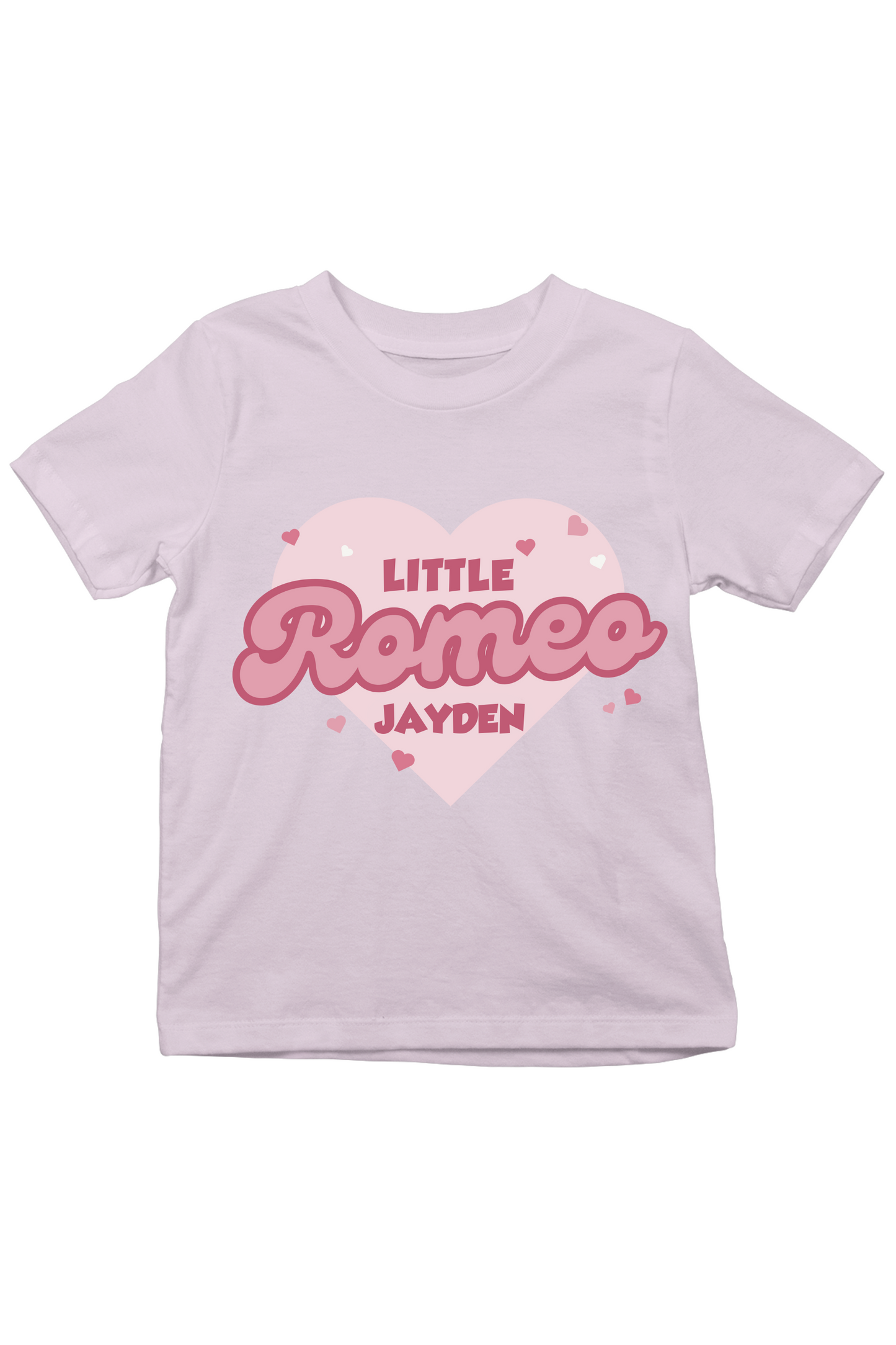 Little Romeo With Custom Kids Name Tee