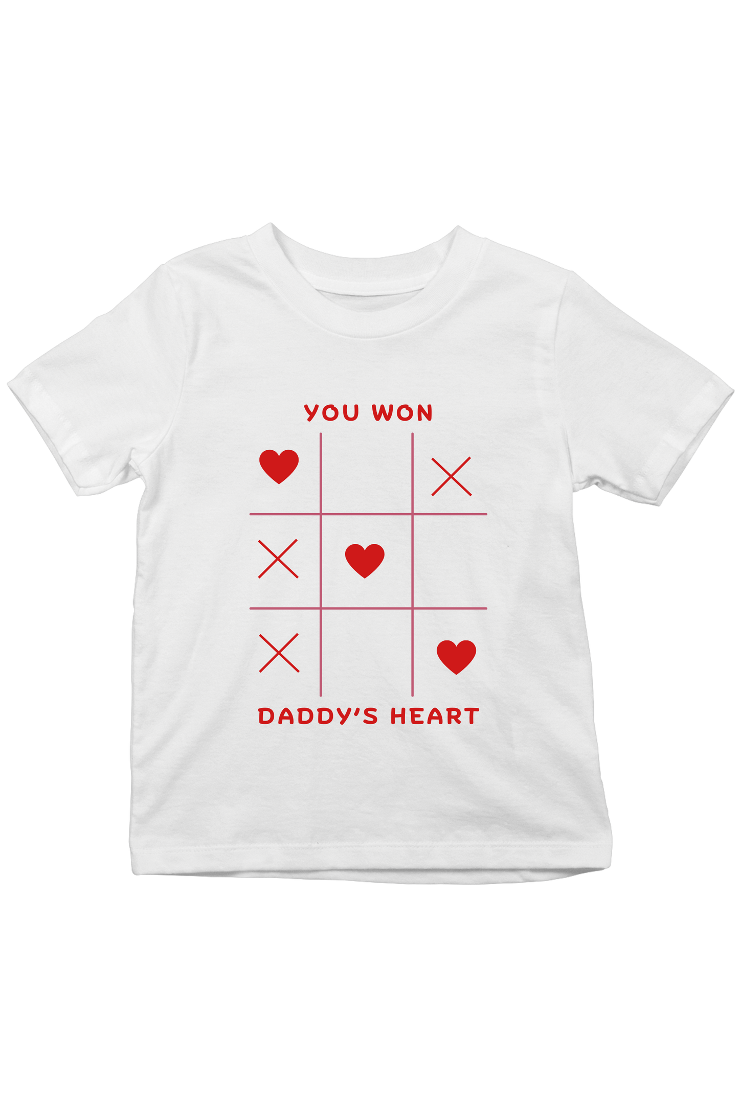You Won Daddy's Heart - Kids Tee