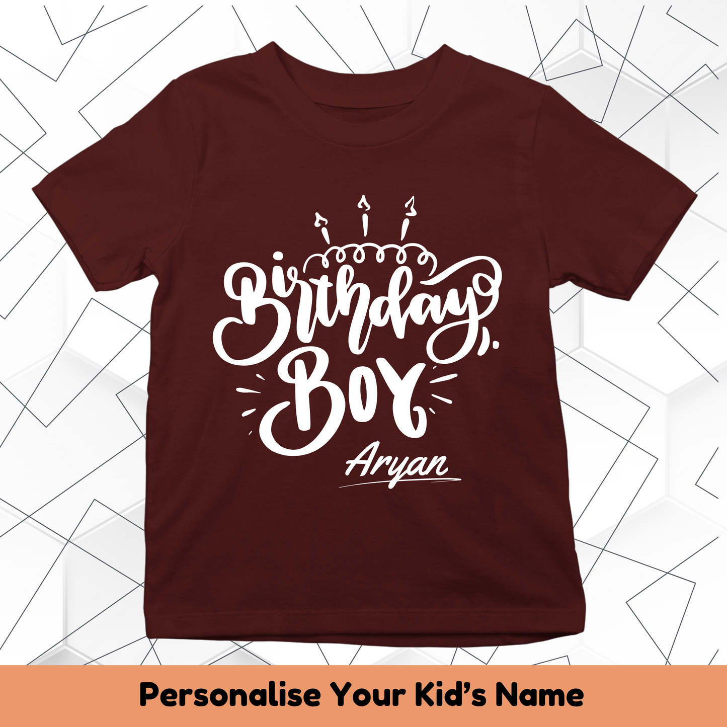 Birthday Boy Custom Kids Tee