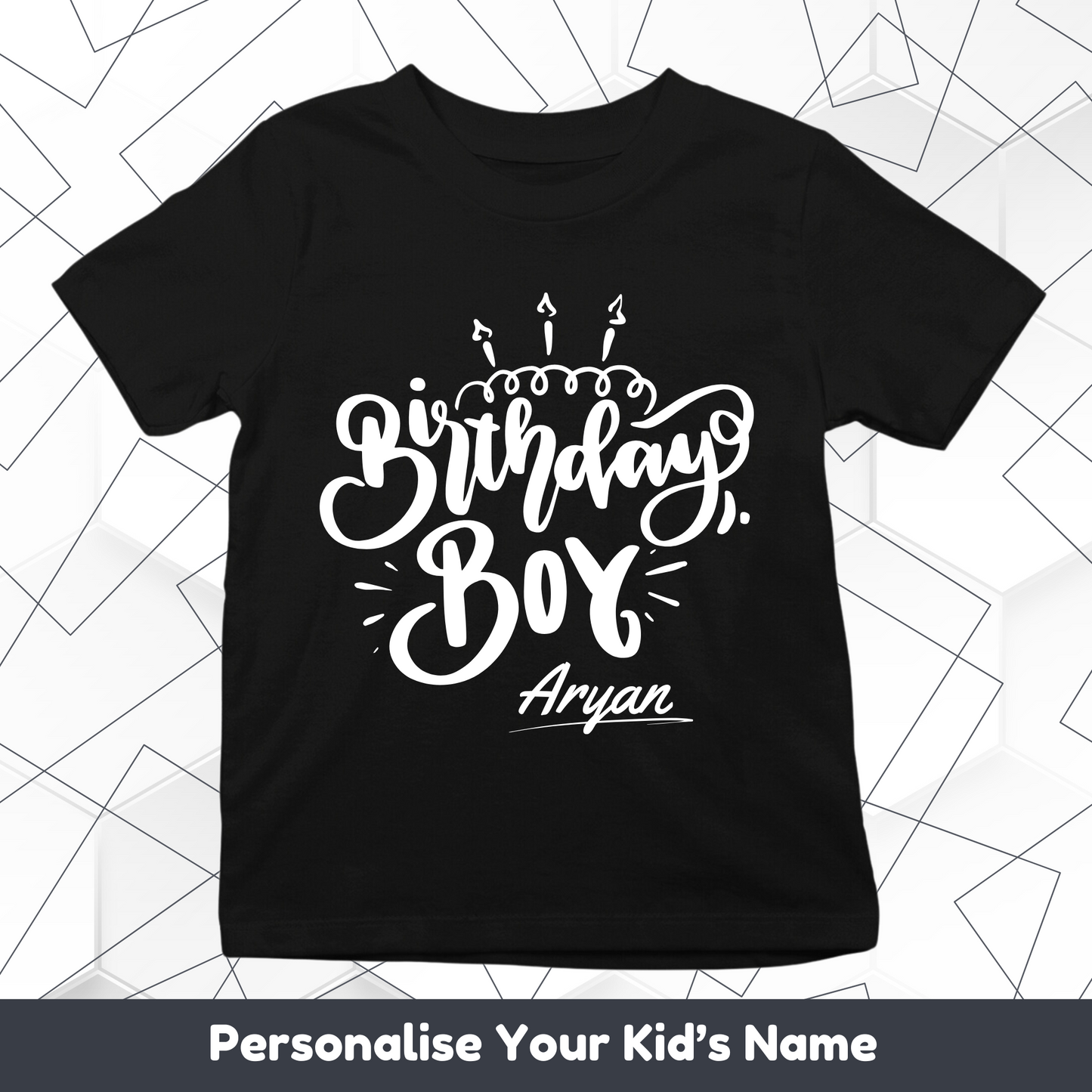 Birthday Boy Custom Kids Tee