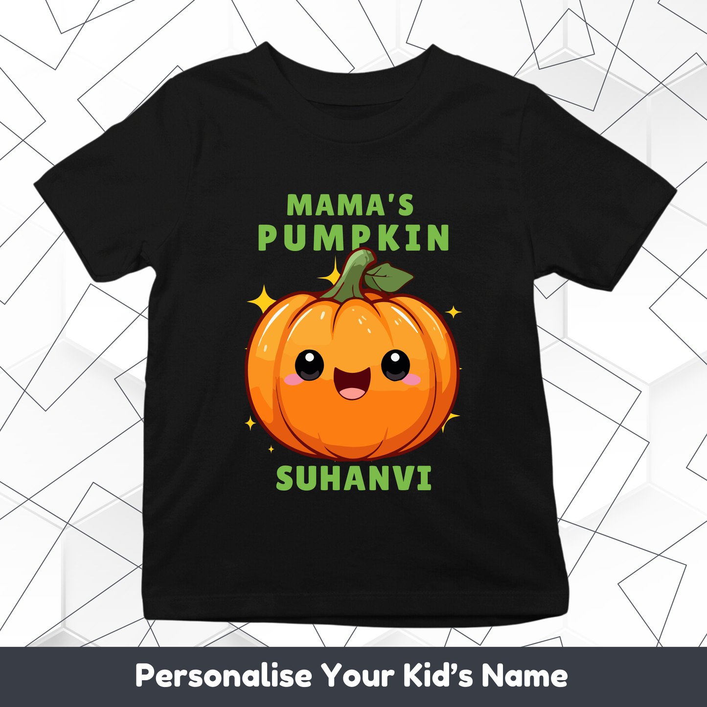 Mama's Pumpkin Custom Kids Tee