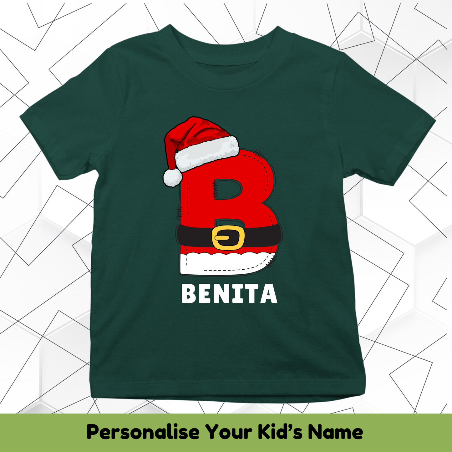 Santa Hat With Custom Font