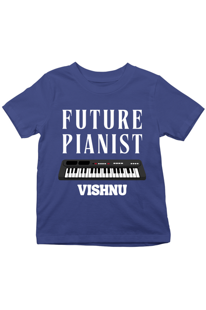Future Pianist With Custom Kids Name - Kids Tee