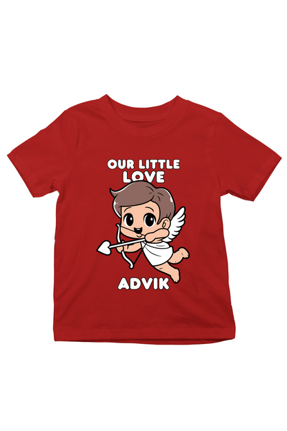 Little Love With Custom Kids Name Tee
