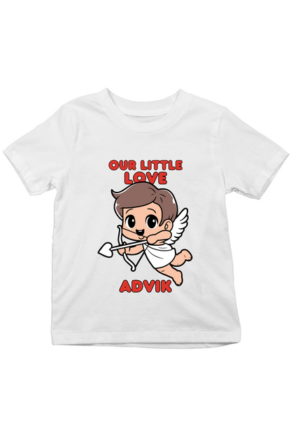 Little Love With Custom Kids Name Tee