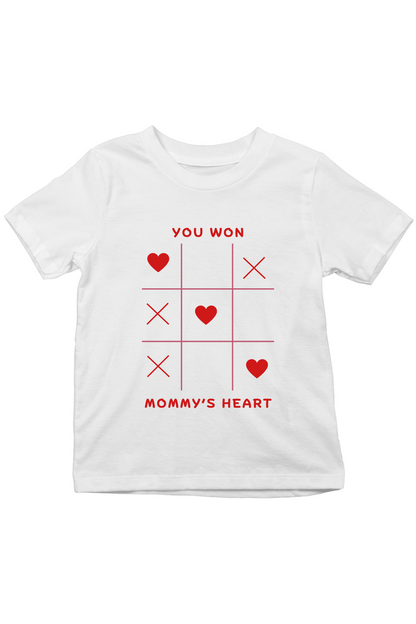 You Won Mommy's Heart - Kids Tee