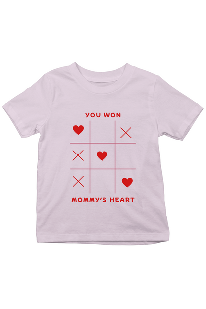 You Won Mommy's Heart - Kids Tee