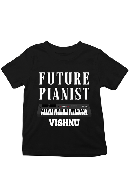 Future Pianist With Custom Kids Name - Kids Tee