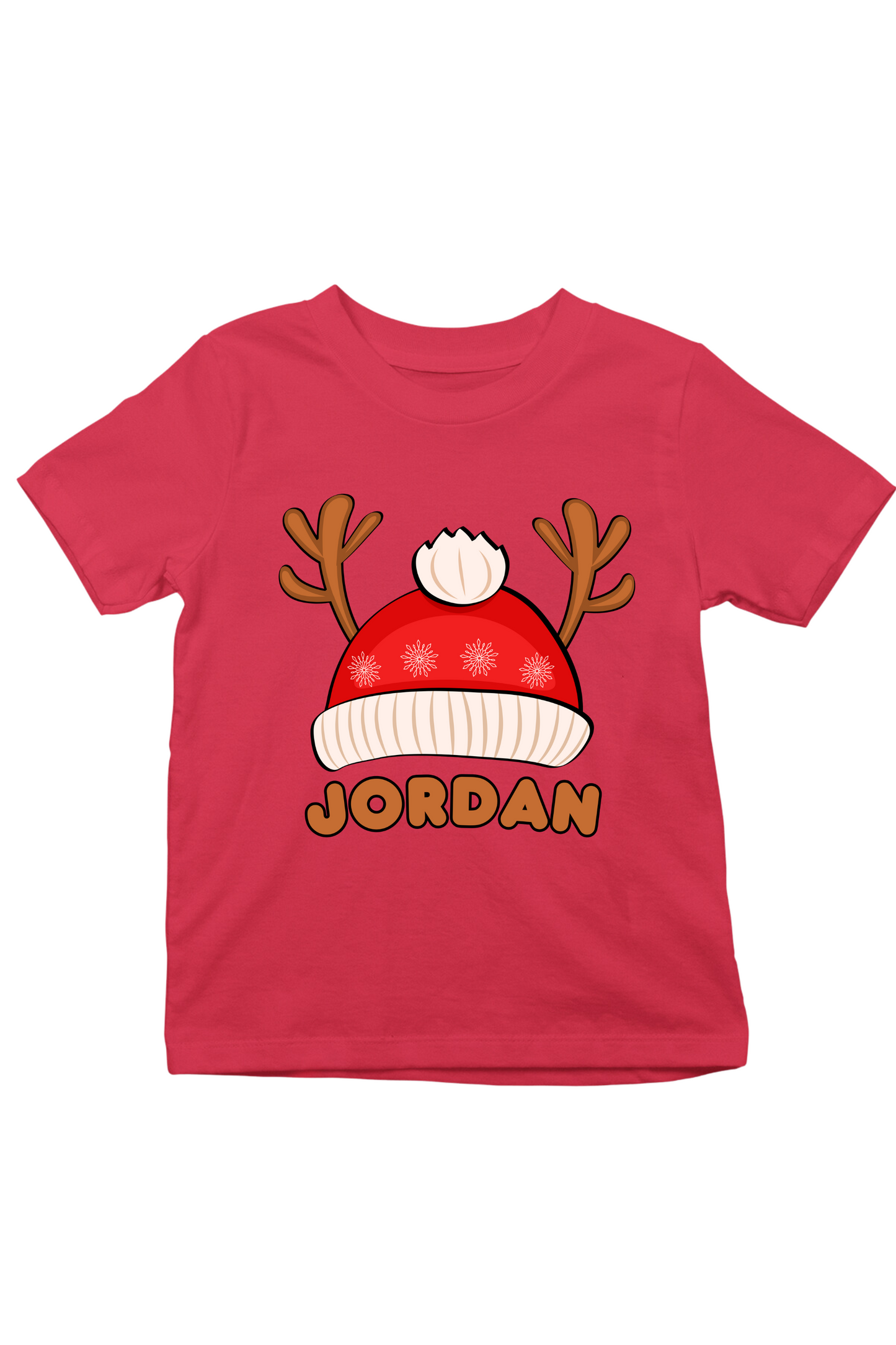 Reindeer With Custom Kid Name