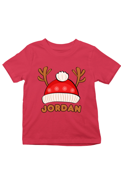Reindeer With Custom Kid Name