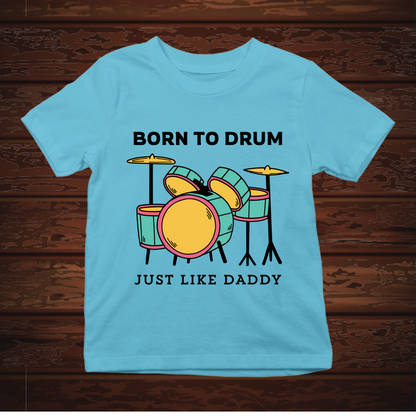 Born To Drum - Kids Tee