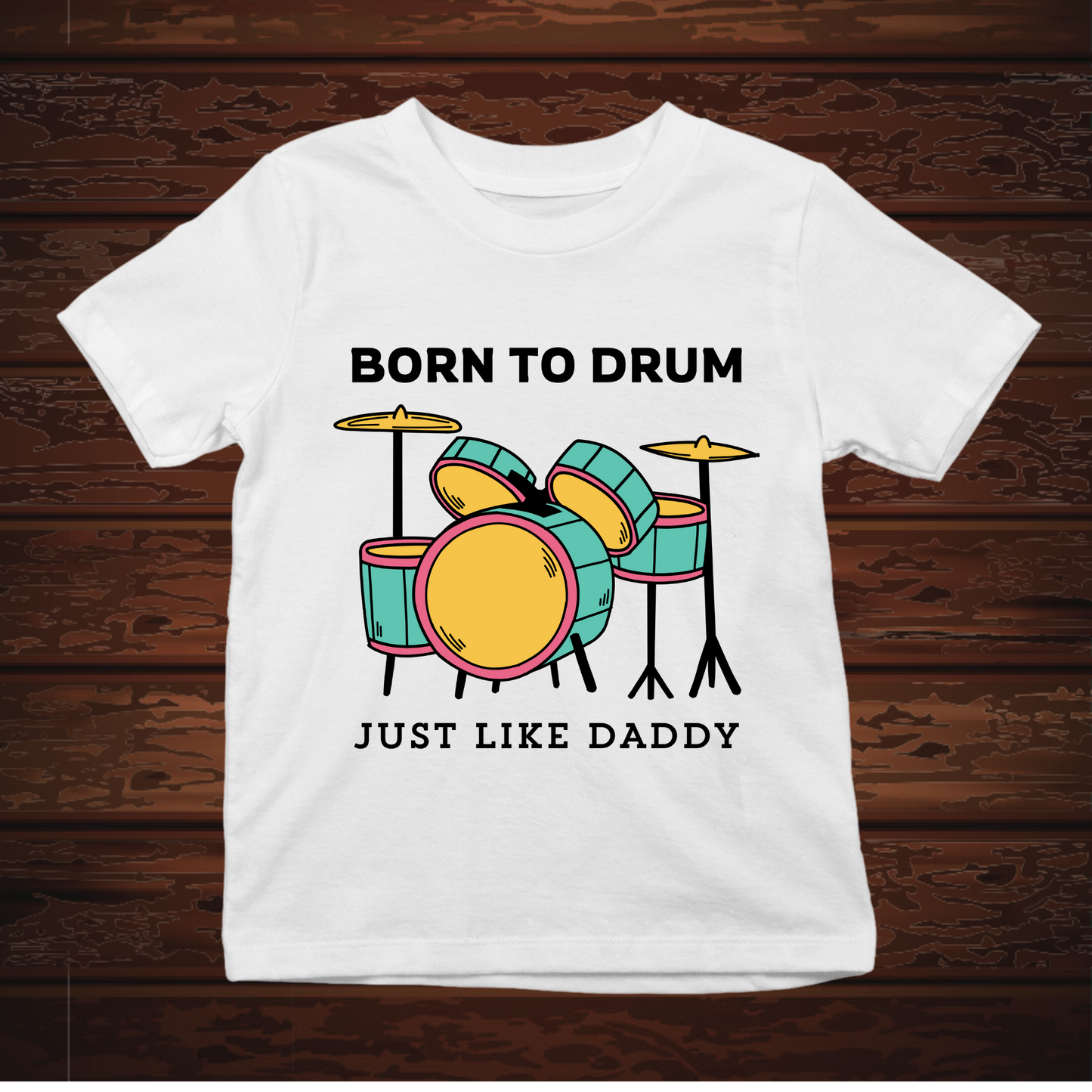 Born To Drum - Kids Tee