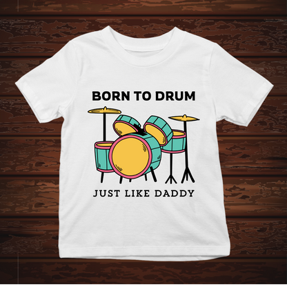Born To Drum - Kids Tee