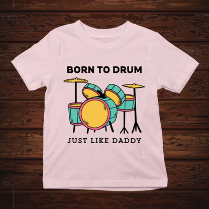 Born To Drum - Kids Tee
