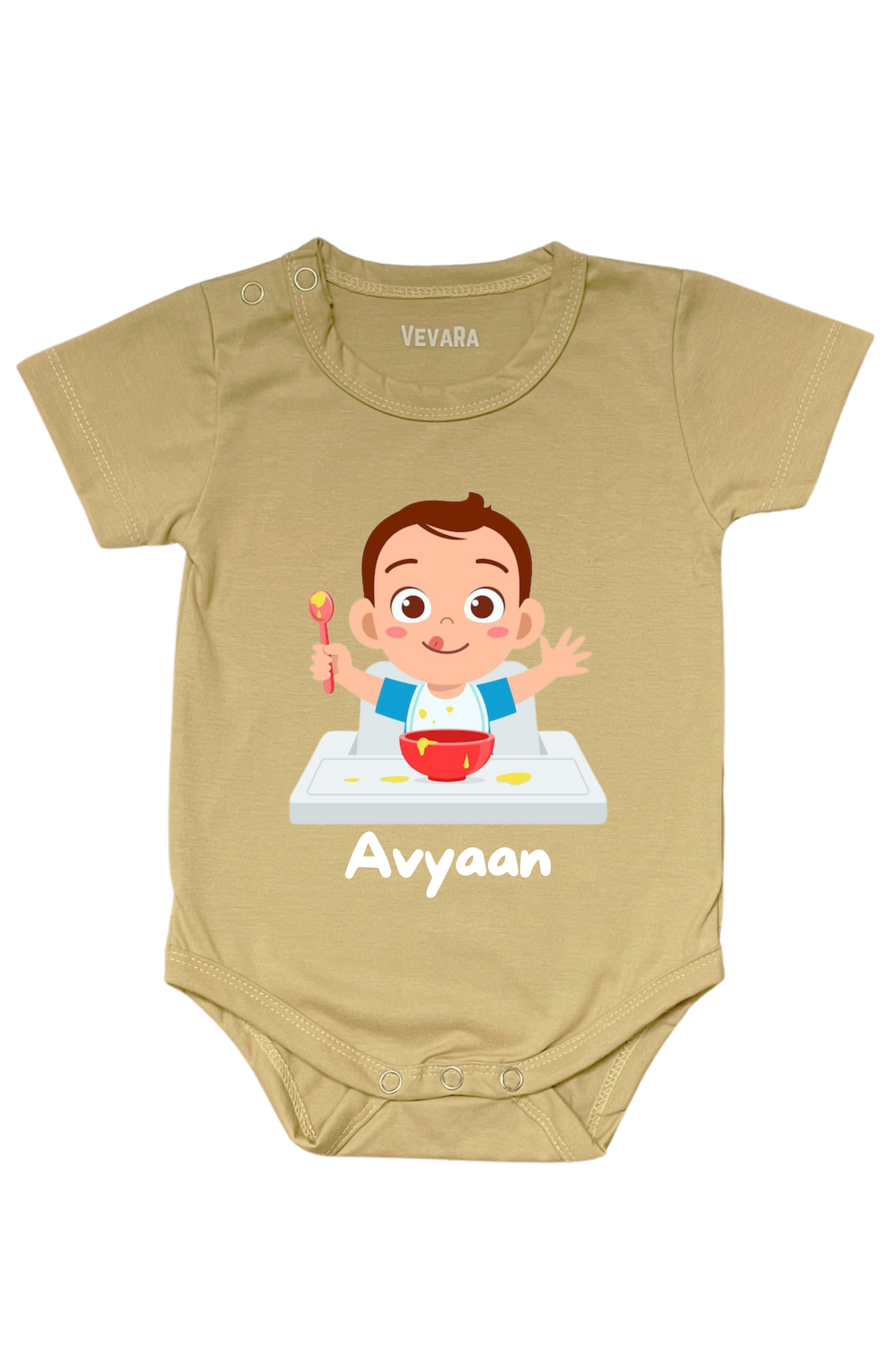 Baby Boy/Girl With Custom Baby Name - Romper