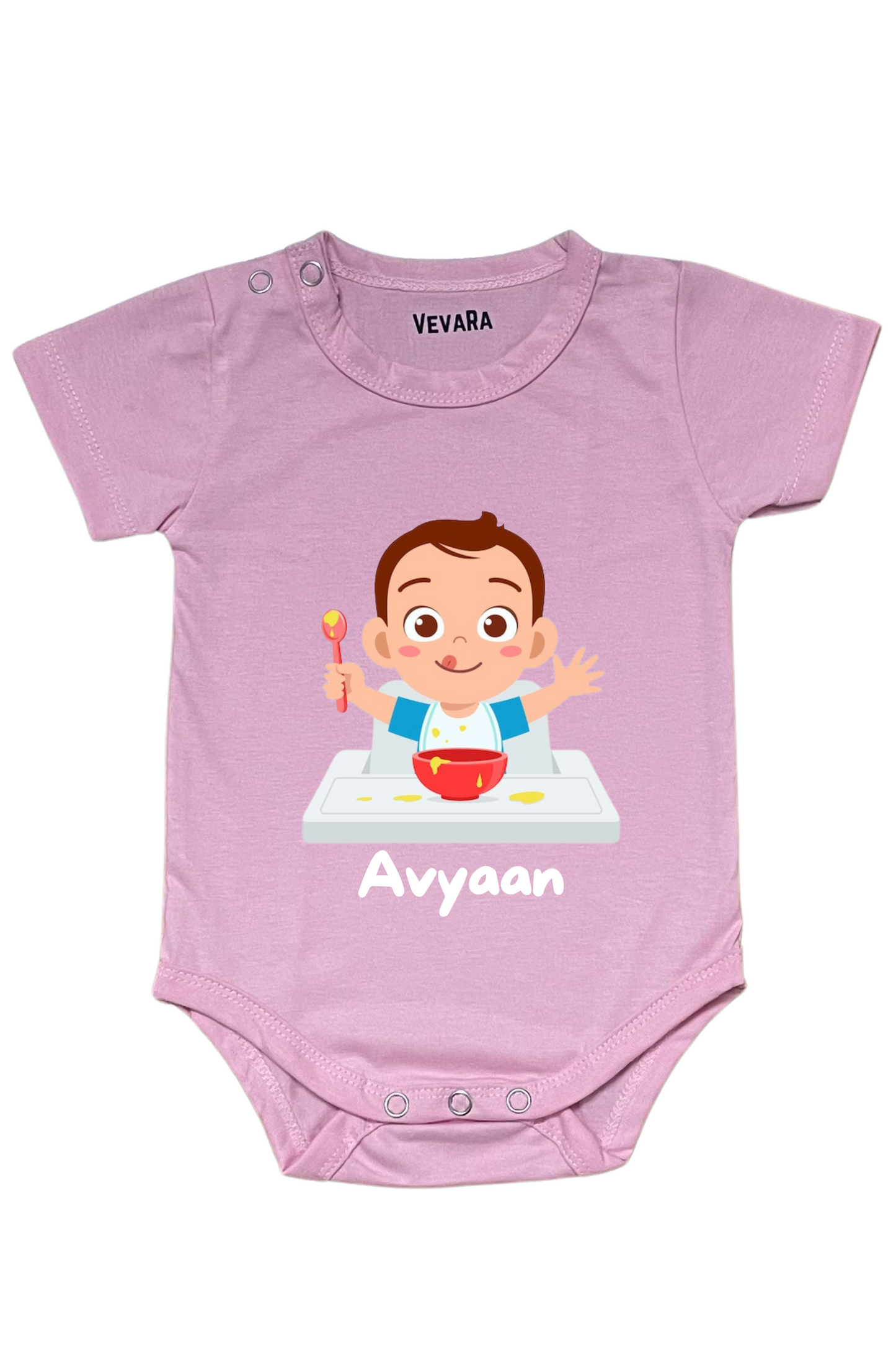 Baby Boy/Girl With Custom Baby Name - Romper