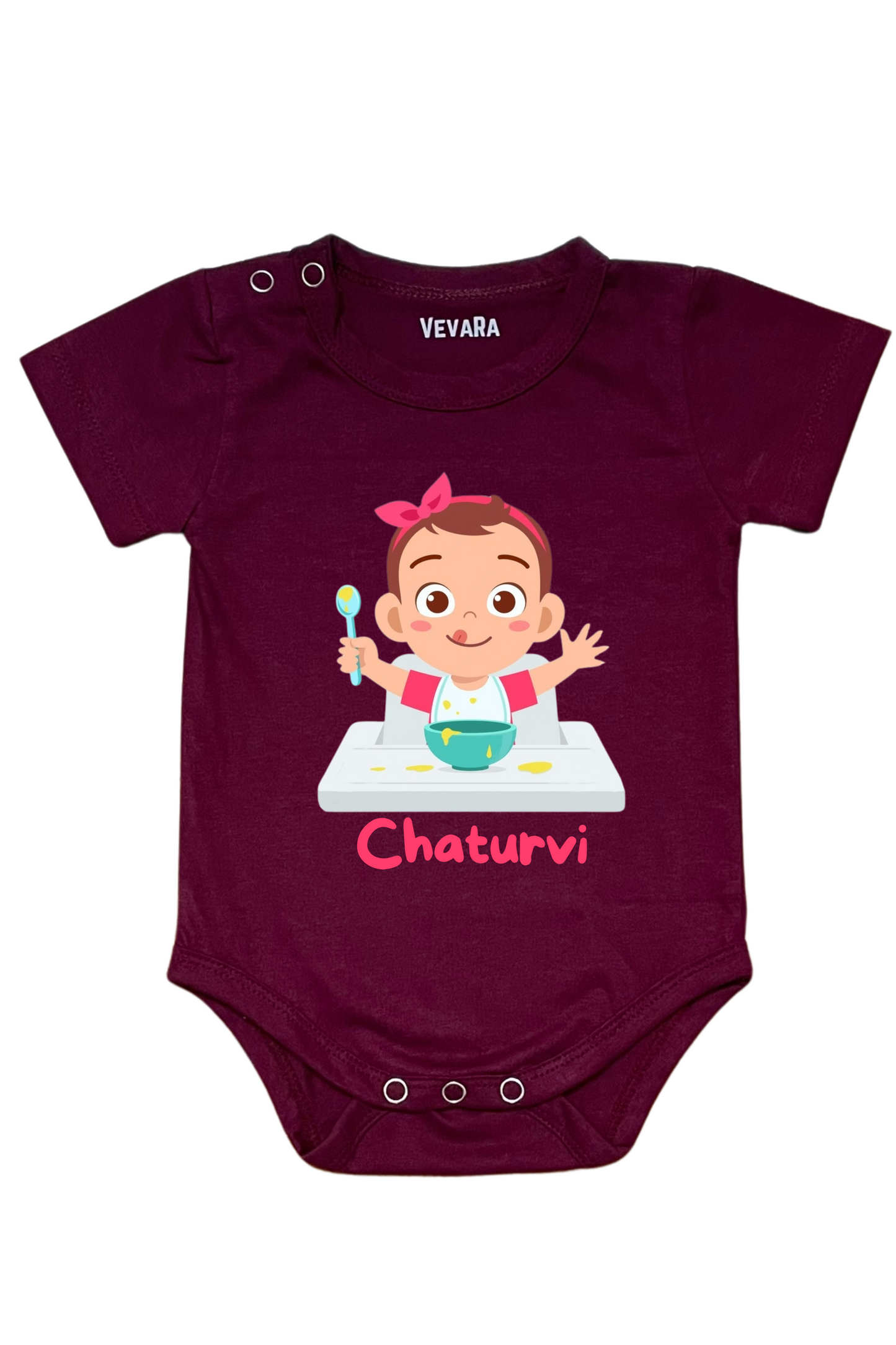 Baby Boy/Girl With Custom Baby Name - Romper