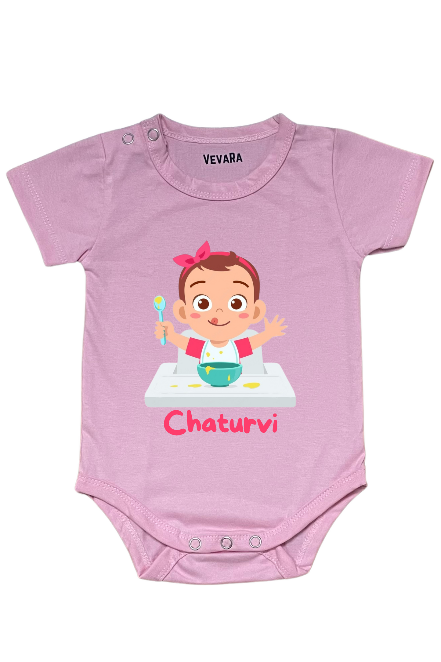 Baby Boy/Girl With Custom Baby Name - Romper