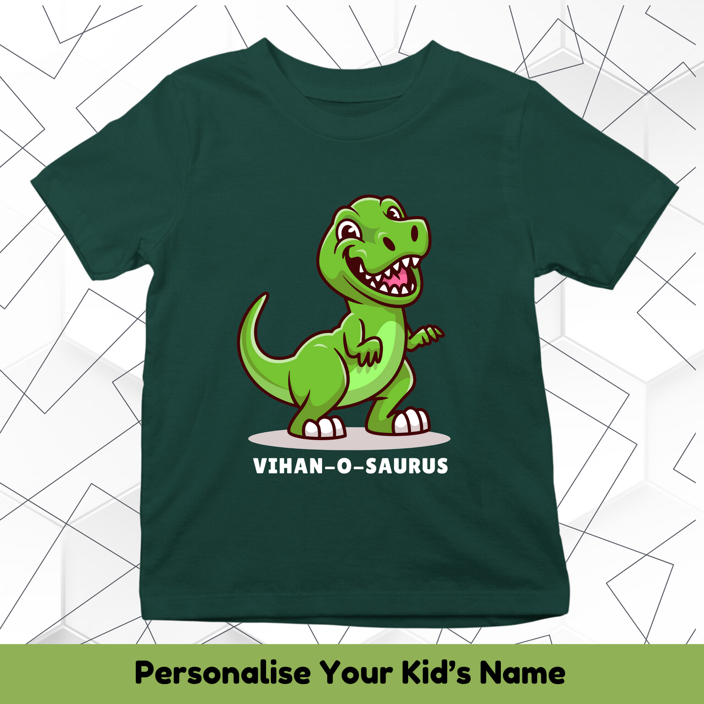 Dino-O-Saurus Custom Kids Tee