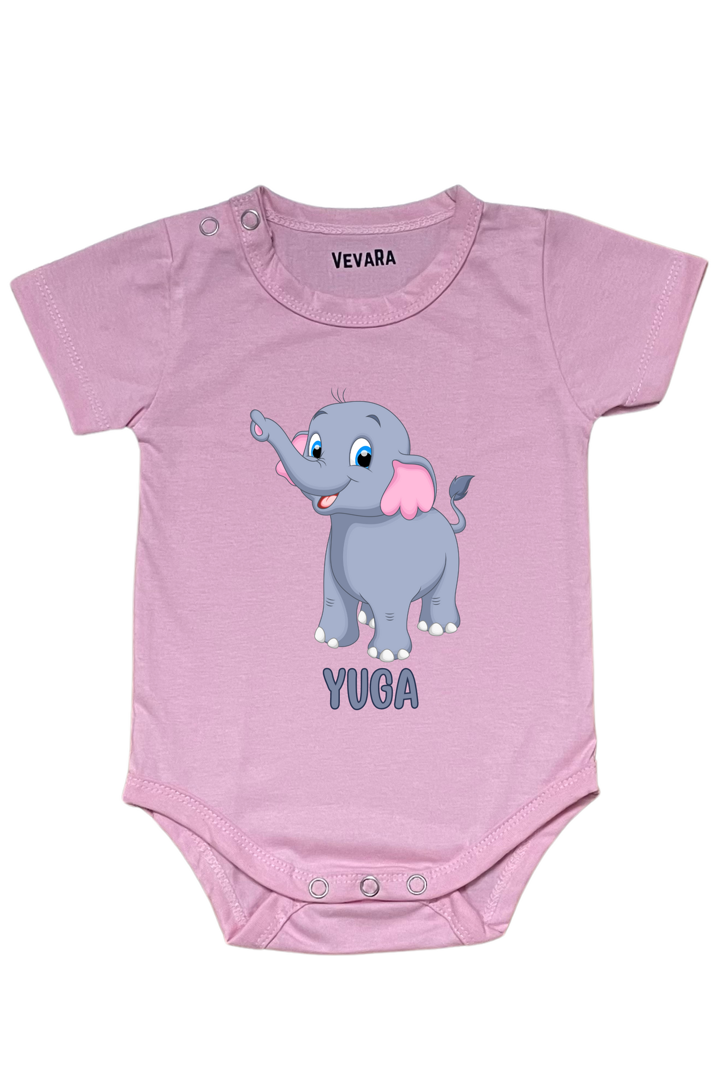 Jumbo With Custom Baby Name - Romper