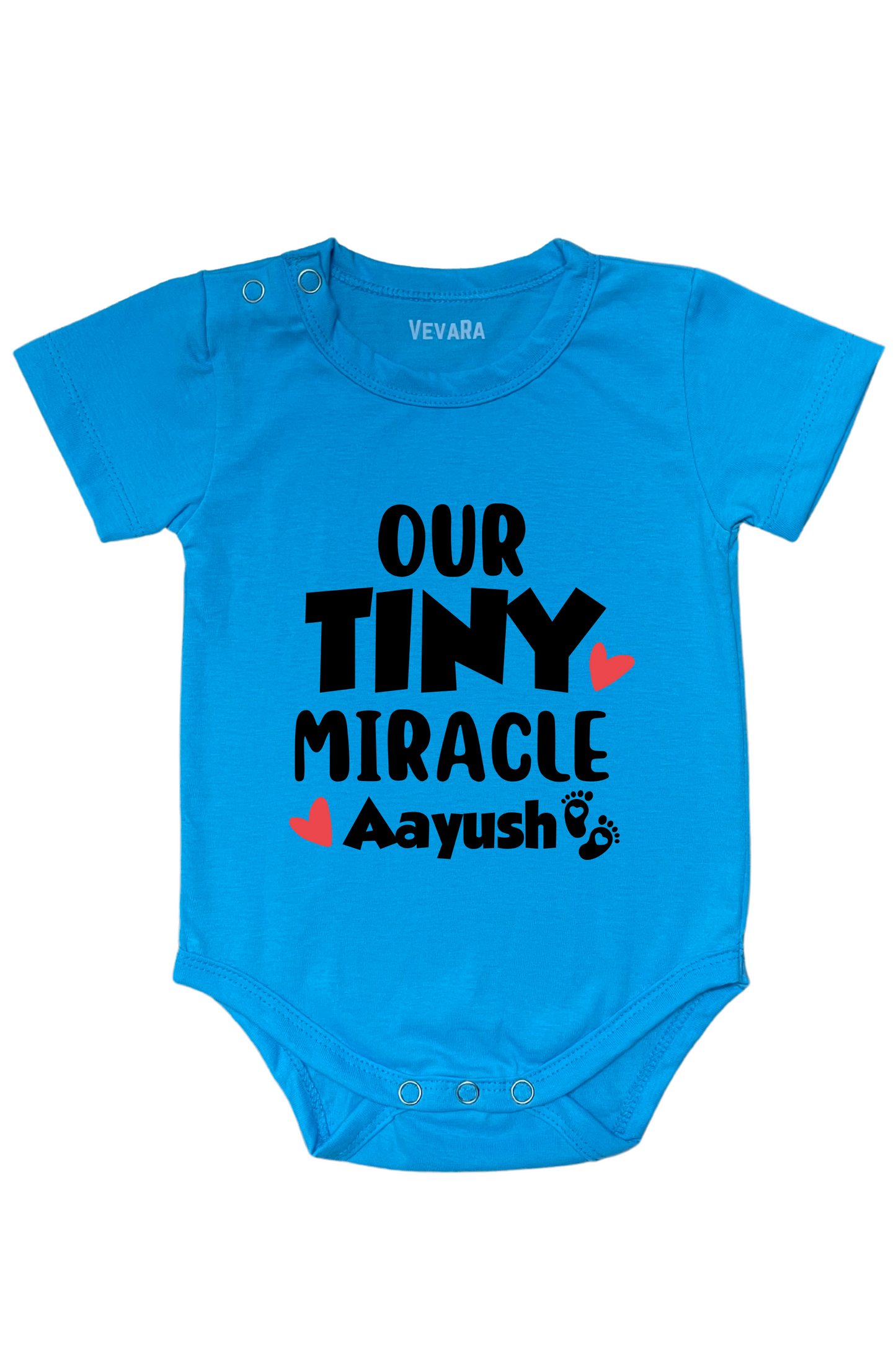 Tiny Miracle With Custom Baby Name - Romper