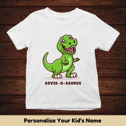 Dino-O-Saurus Custom Kids Tee