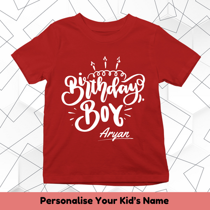 Birthday Boy Custom Kids Tee
