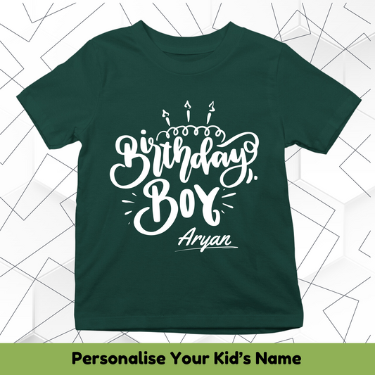 Birthday Boy Custom Kids Tee