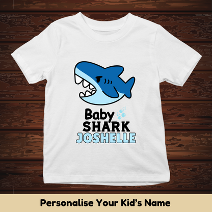 Baby Shark Custom Kids Tee