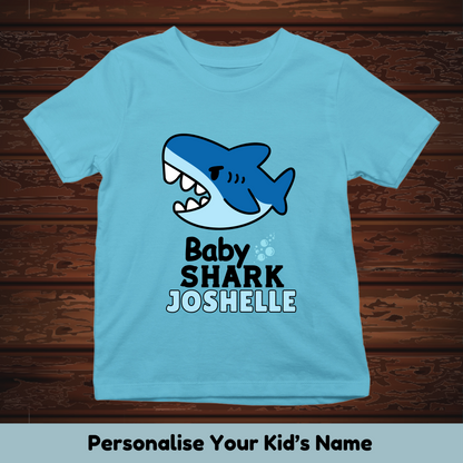 Baby Shark Custom Kids Tee