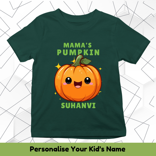 Mama's Pumpkin Custom Kids Tee