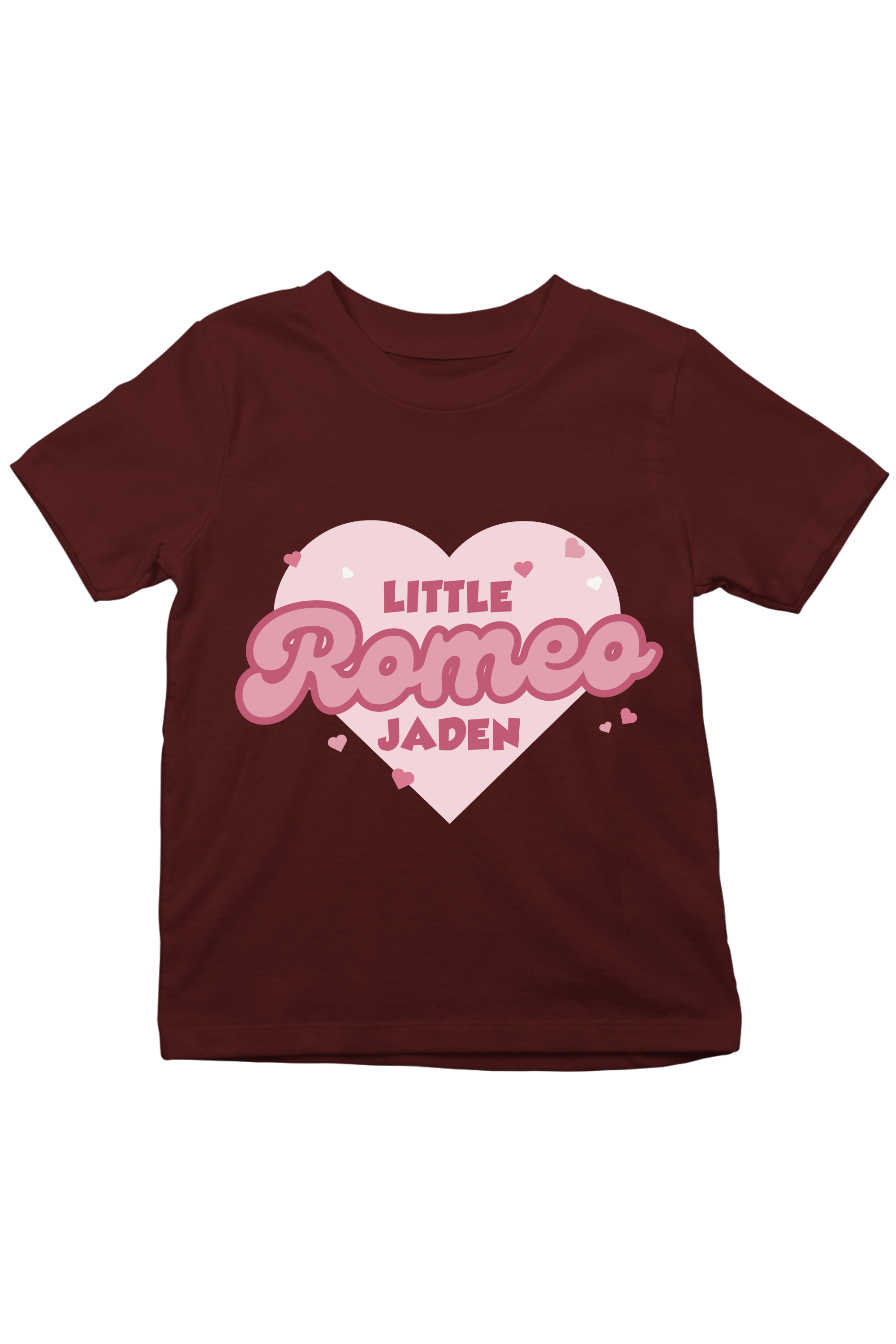 Little Romeo With Custom Kids Name Tee – VEVARA