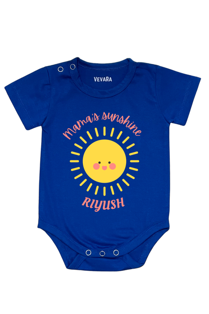 Mama's Sunshine With Custom Baby Name - Romper