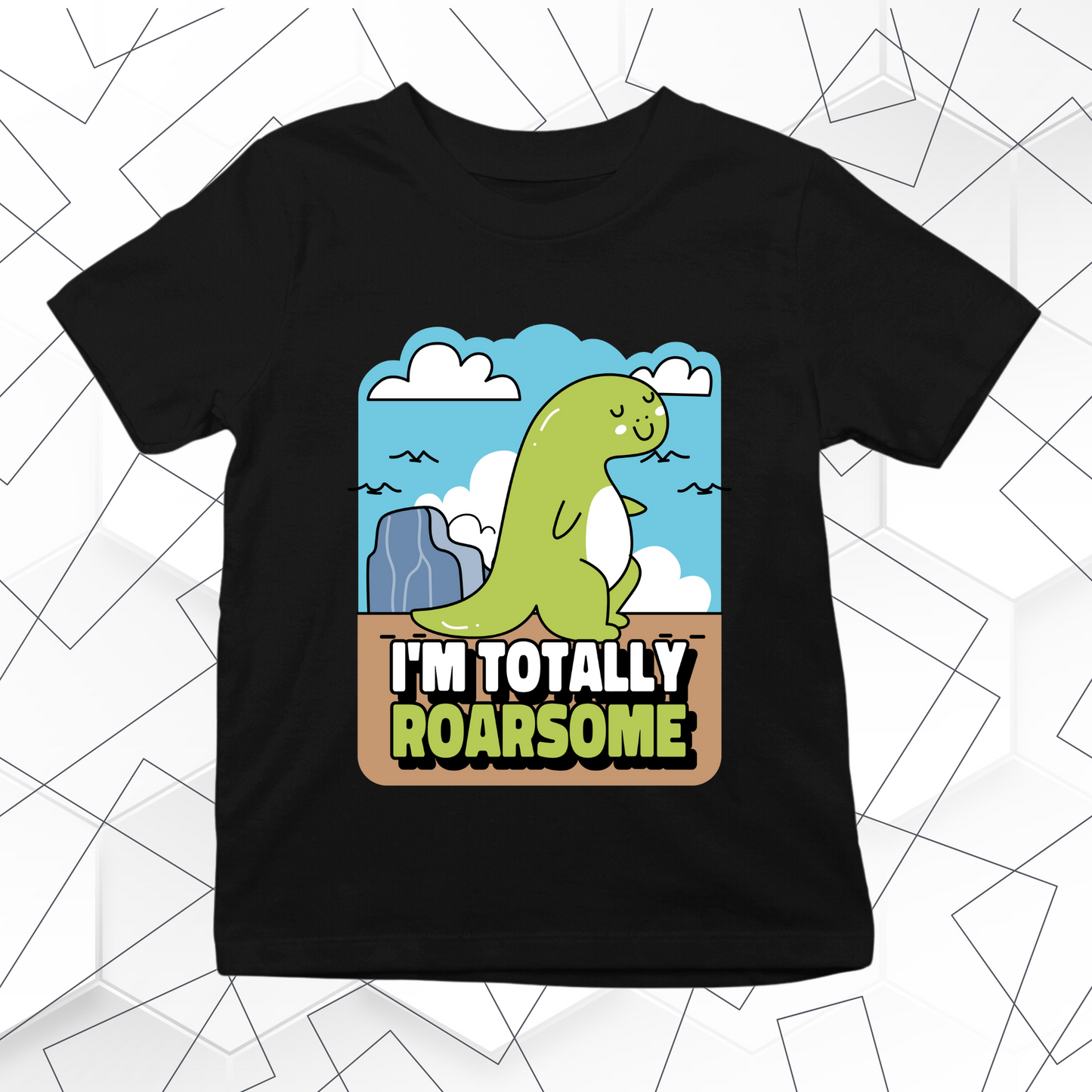 I'm Totally Roarsome Kids Tee