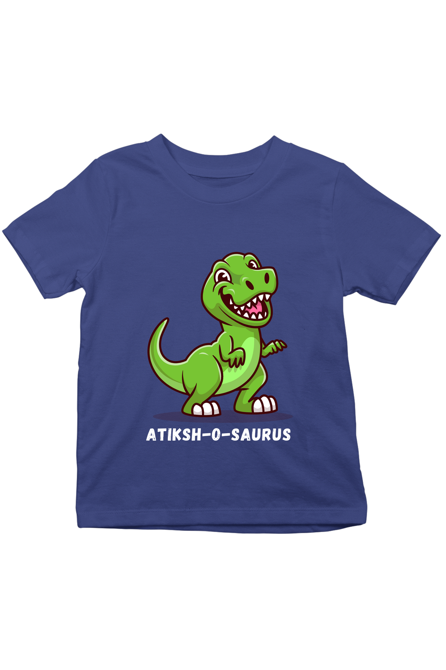 Dino-O-Saurus With Custom Kids Name Tee