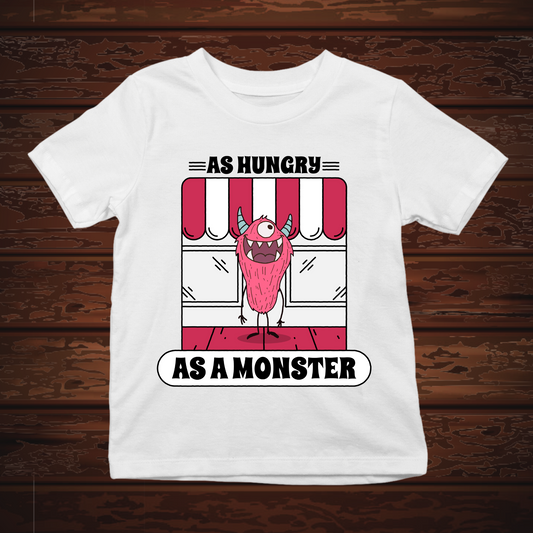 So Hungry As A Monster - Kids Tee