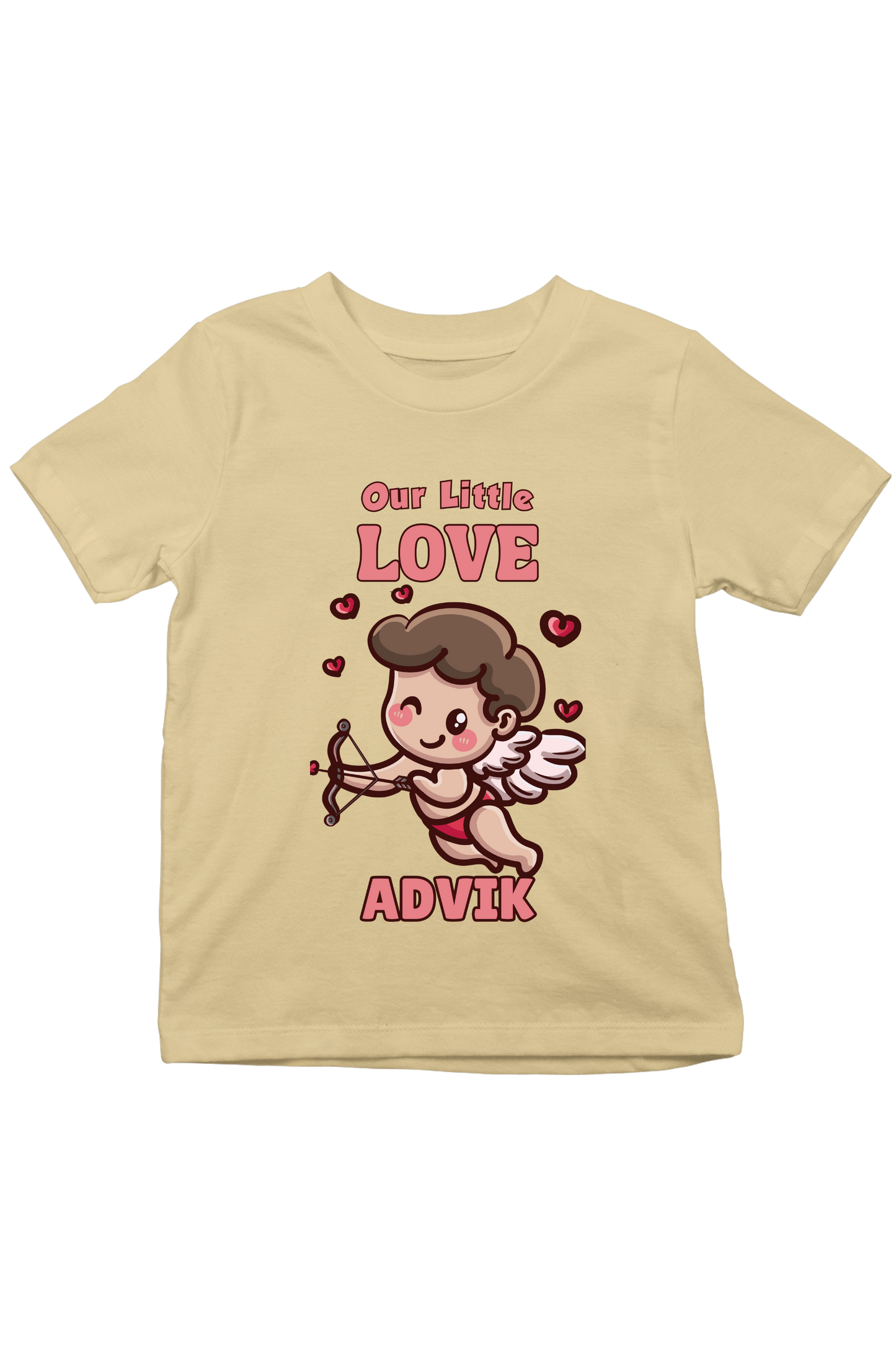 Little Love With Custom Kids Name Tee