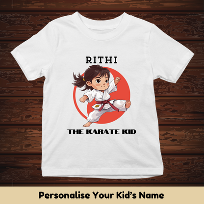 Karate Kid Custom Kids Tee