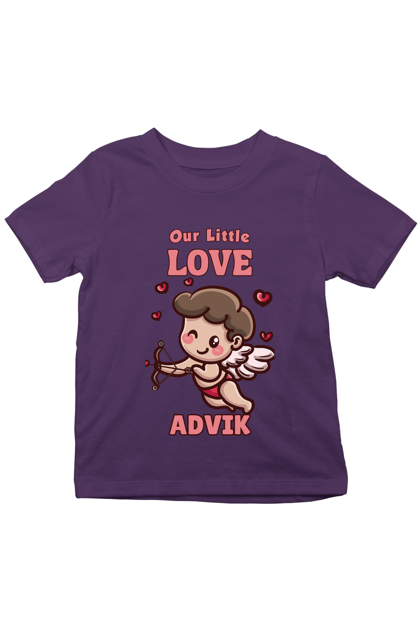 Little Love With Custom Kids Name Tee