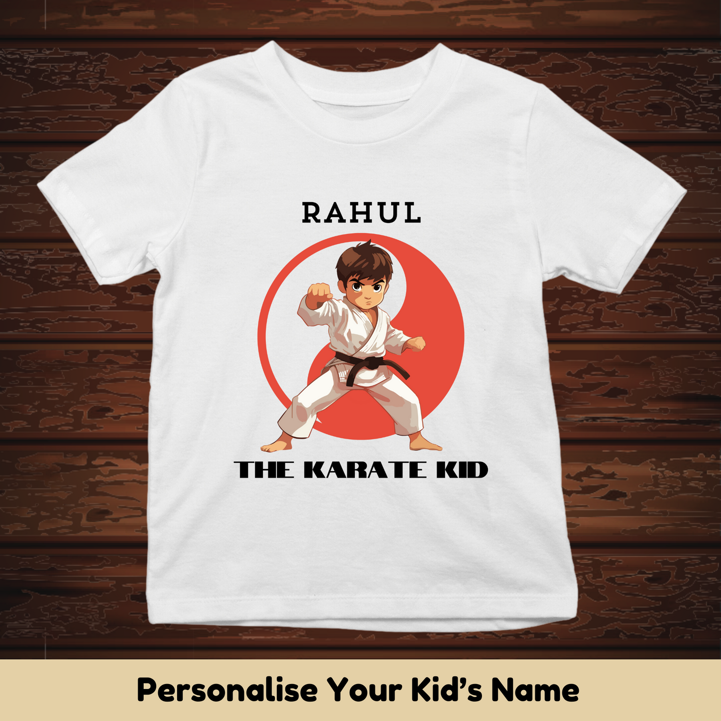Karate Kid Custom Kids Tee