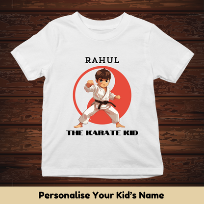Karate Kid Custom Kids Tee