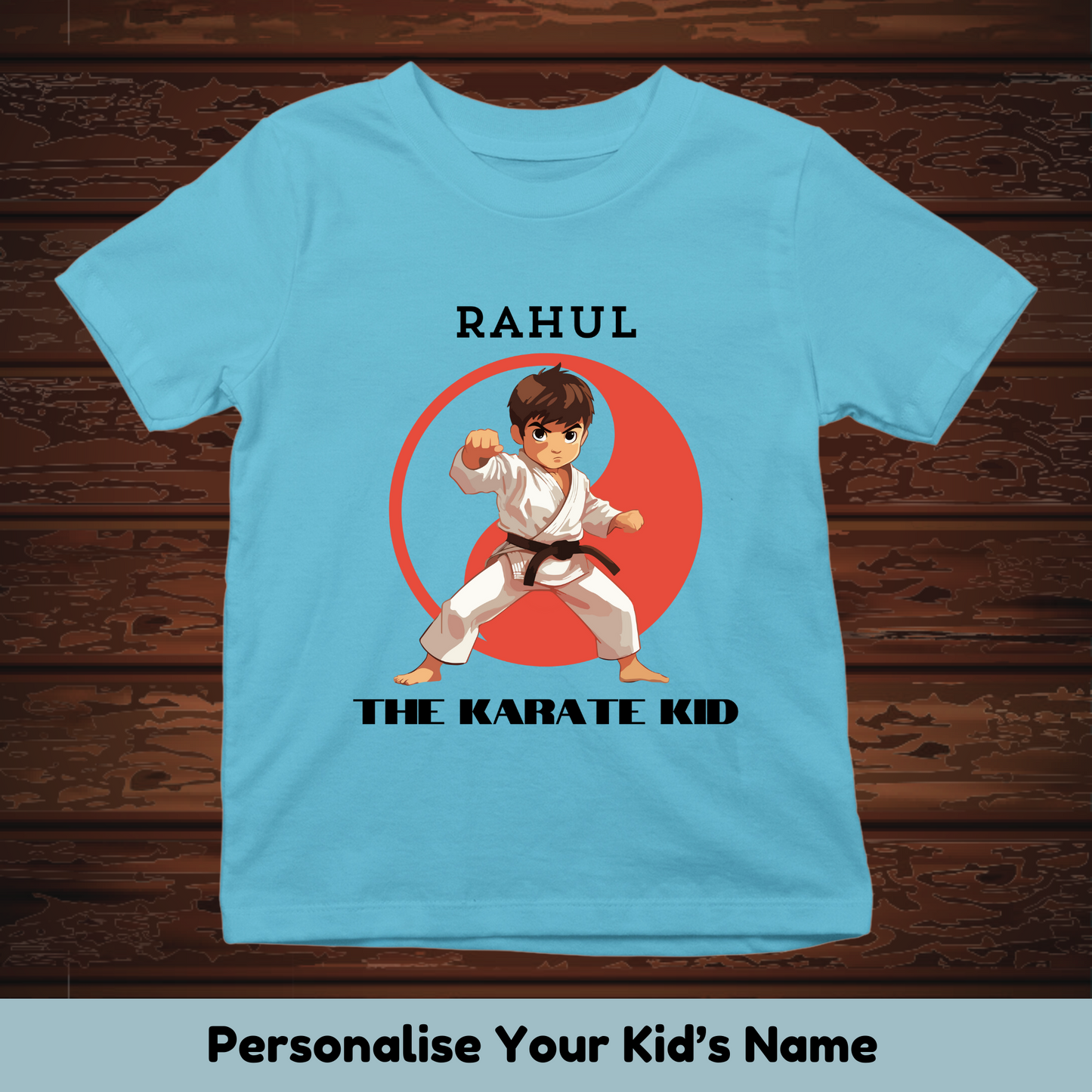 Karate Kid Custom Kids Tee