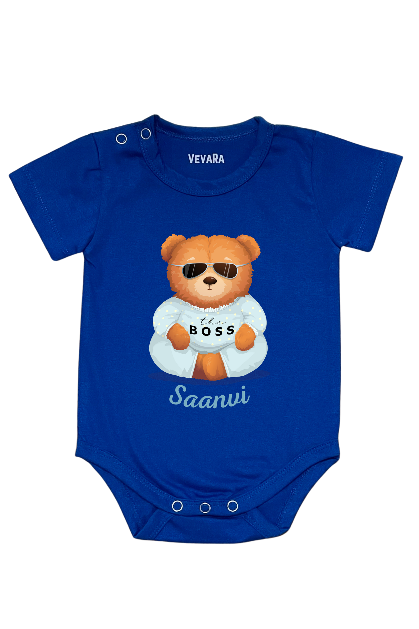 The Boss with Custom Baby Name - Romper