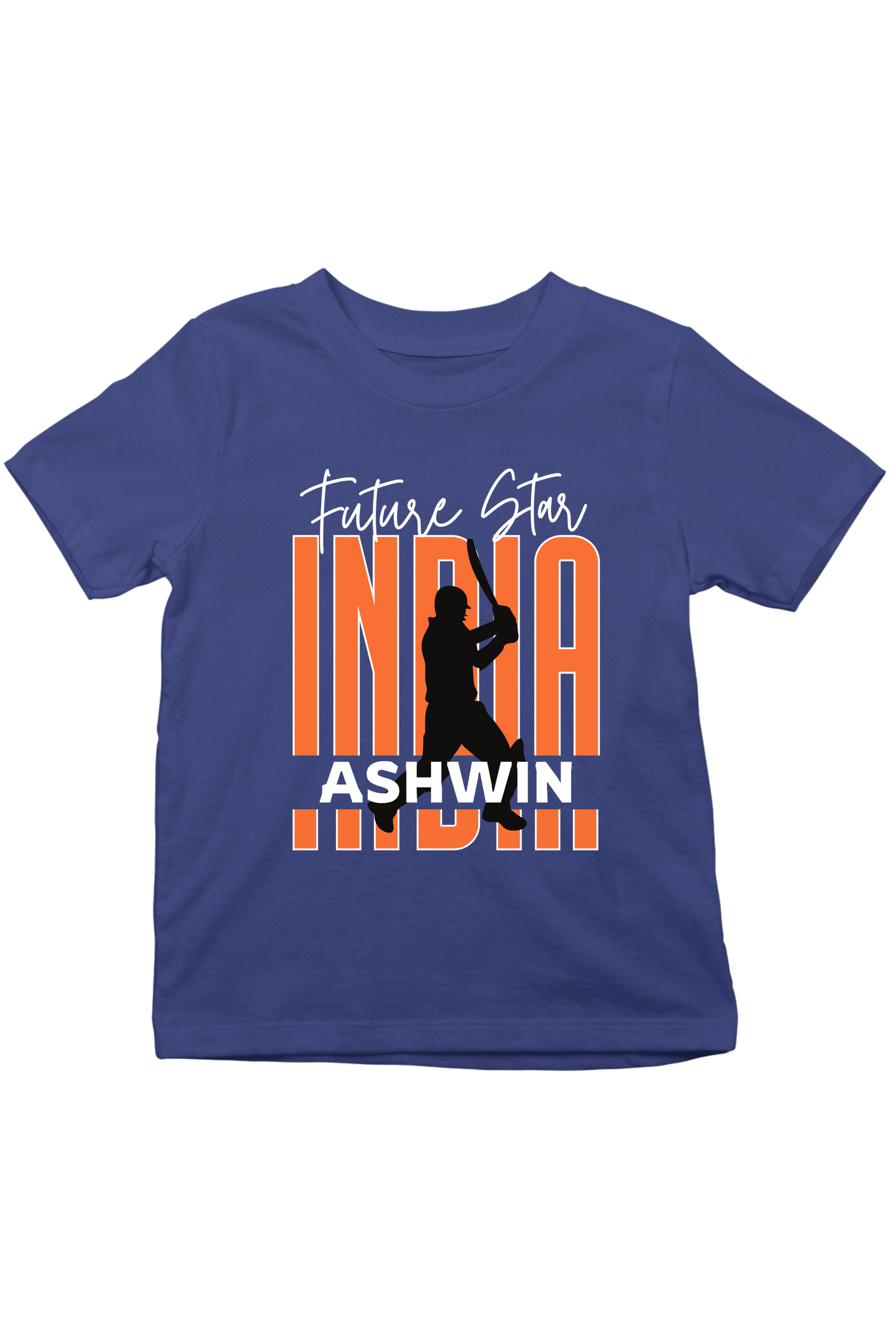 Future Star India With Custom Kids Name Tee