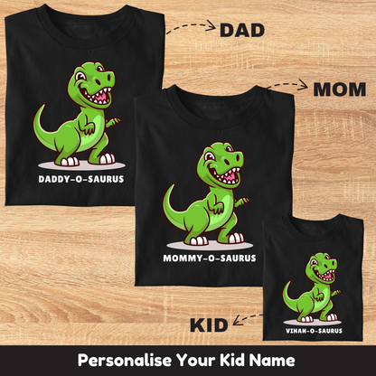 T-Rex Family Tee (Combo Of 3)