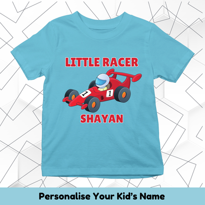 Little Racer Custom Kids Tee