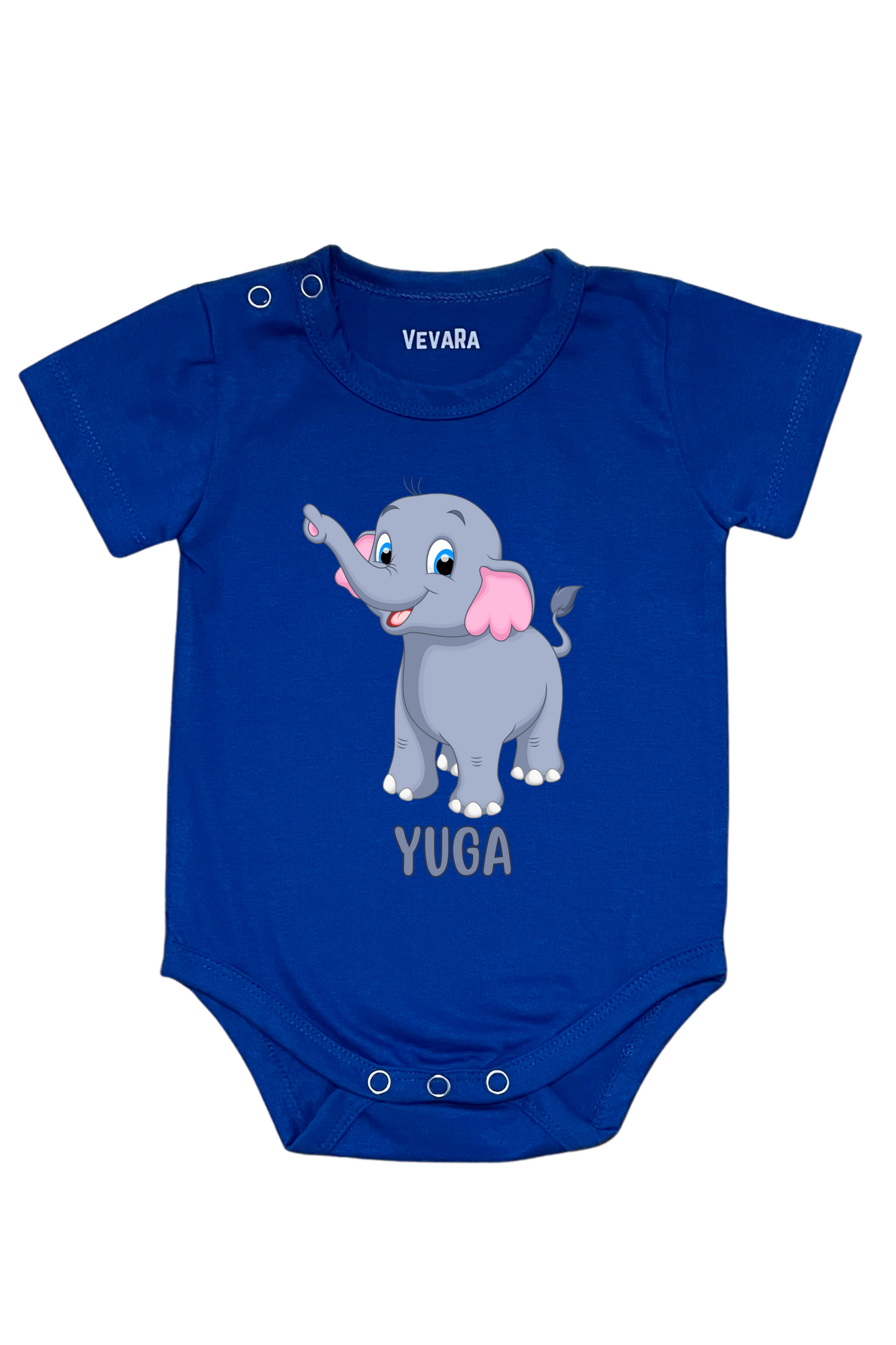 Jumbo With Custom Baby Name - Romper