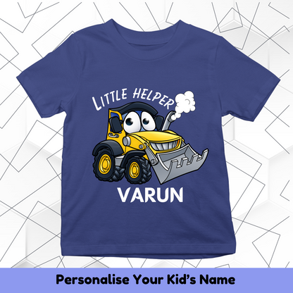 JCB Little Helper Custom Kids Tee