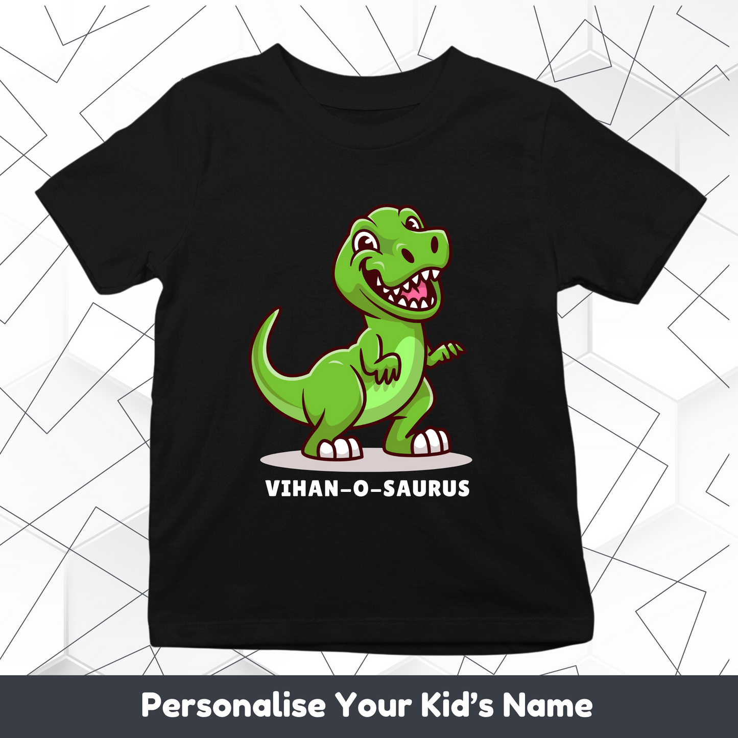 Dino-O-Saurus Custom Kids Tee