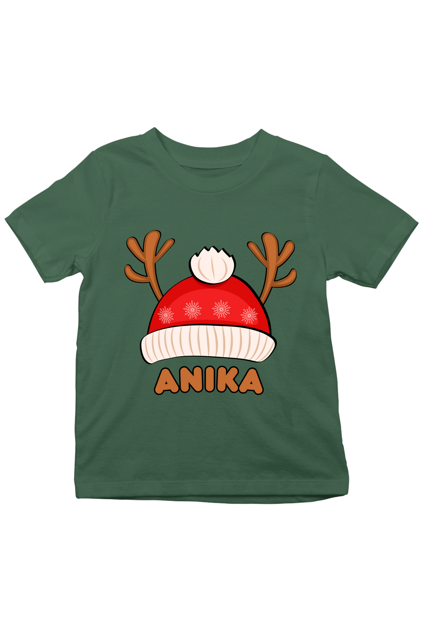 Reindeer With Custom Kid Name